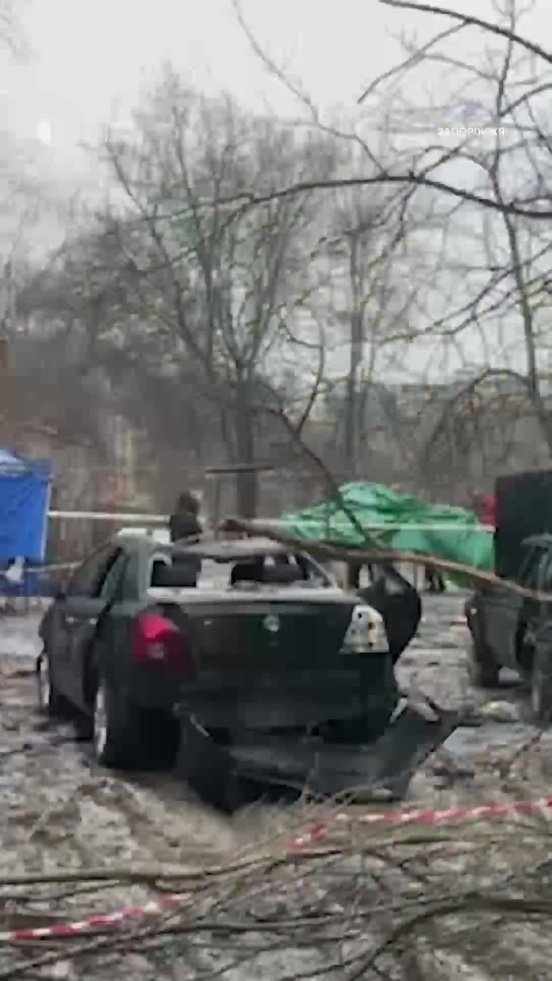 Zaporizhzhia'da insansız hava araçlarının düzenlediği saldırılar sonucu 5 kişi yaralandı.