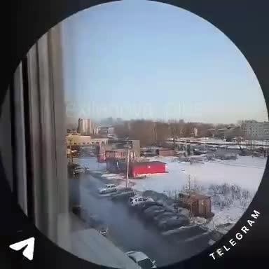 W Briańsku unosi się dym po podejrzeniu ataku rakietowego