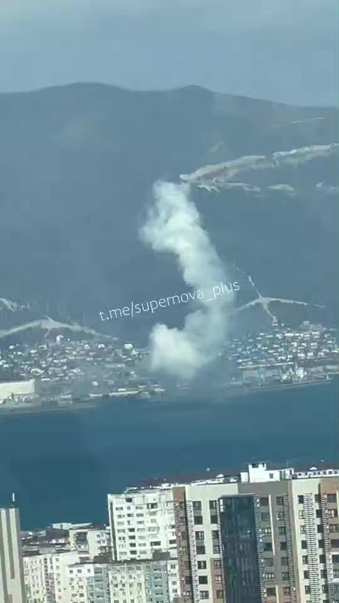 Системы противовоздушной обороны работали в Новороссийске, Краснодарском крае России.