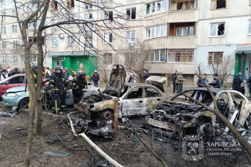 Число раненых в результате ударов беспилотников в Харькове увеличилось до 7.