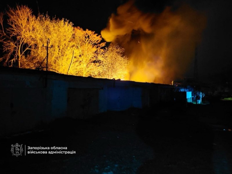 Yksi henkilö haavoittui kranaattitulituksessa Zaporižžjassa