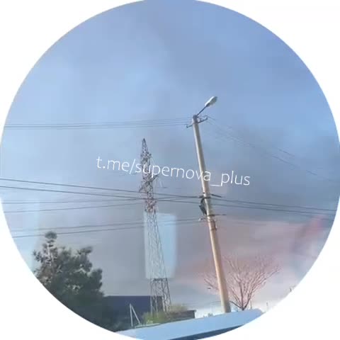 Oil depot was attacked in Bakhchysarai overnight