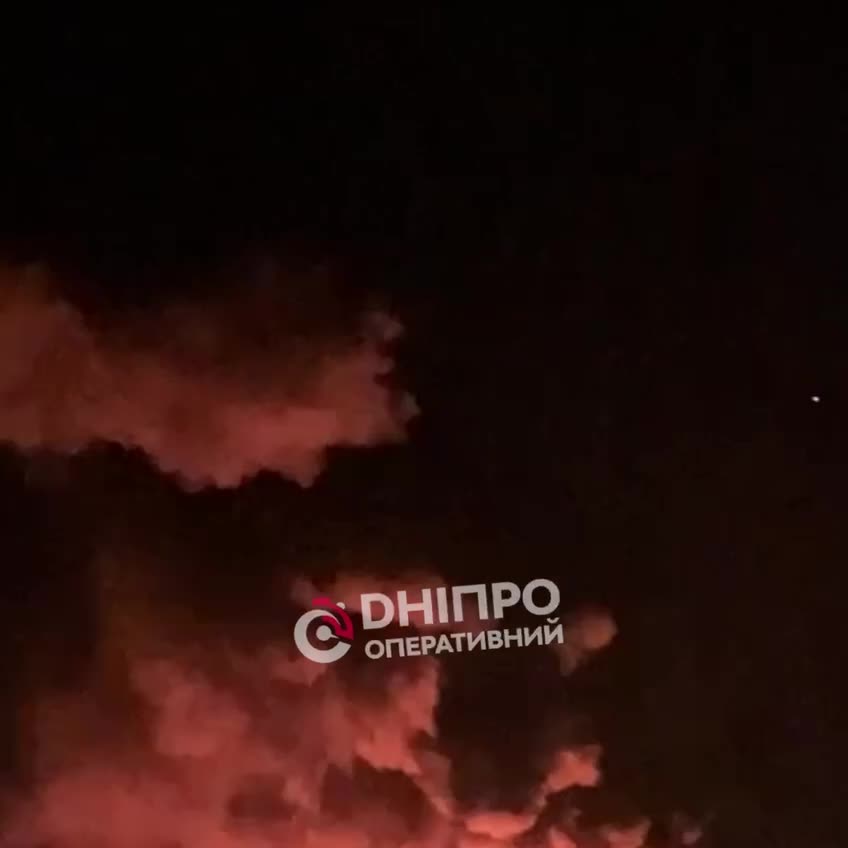 W pobliżu miasta Dniepr odnotowano eksplozje