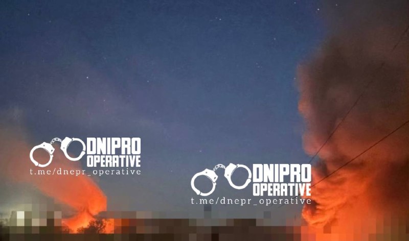 Des explosions ont été signalées dans la ville de Dnipro, suite à une frappe de missile.