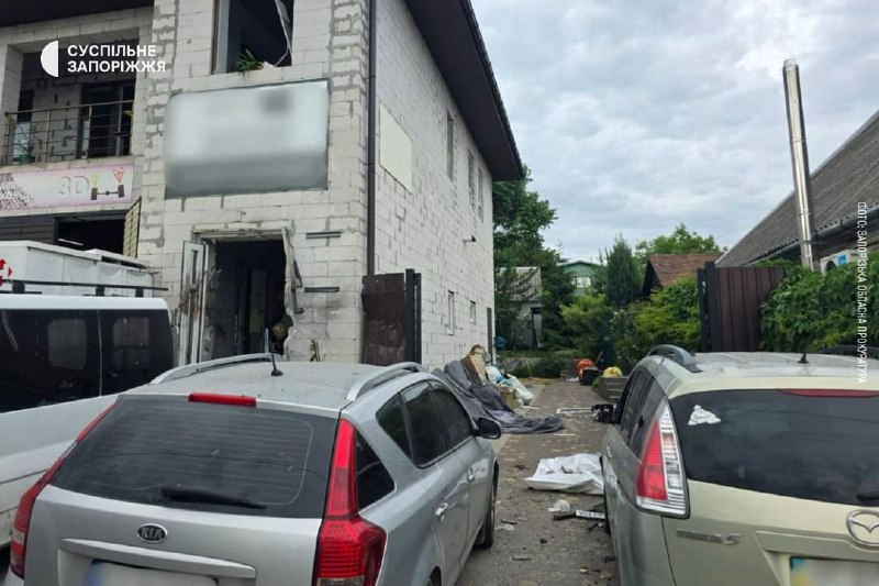 Une personne a été tuée à Zaporijia suite à une frappe de drone FPV.