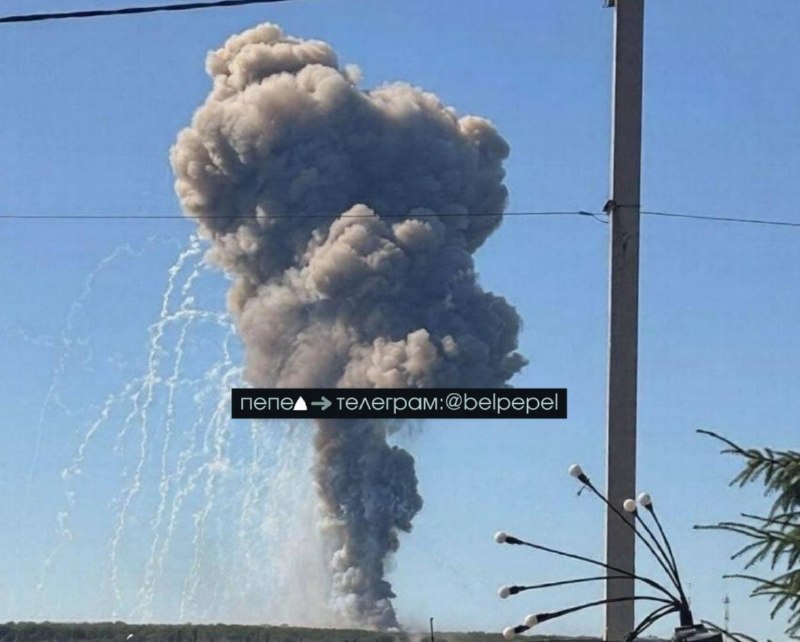Des détonations secondaires ont été signalées après une explosion près de Belgorod.