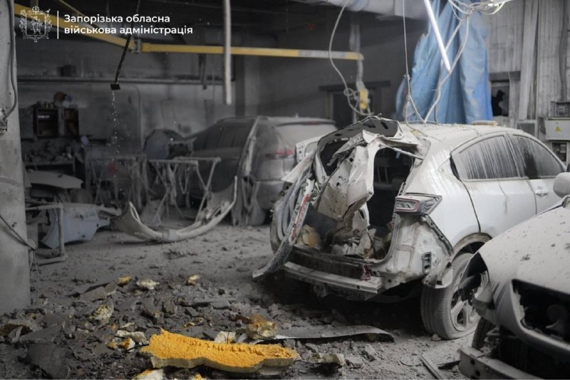 Quatre personnes ont été blessées lors de bombardements russes à Zaporijia.
