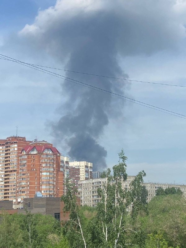 Un incendie s'est déclaré à l'usine Ekran de Novossibirsk.