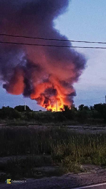 Des explosions et un incendie ont été signalés à Shebekino, dans l'oblast de Belgorod, en Russie.