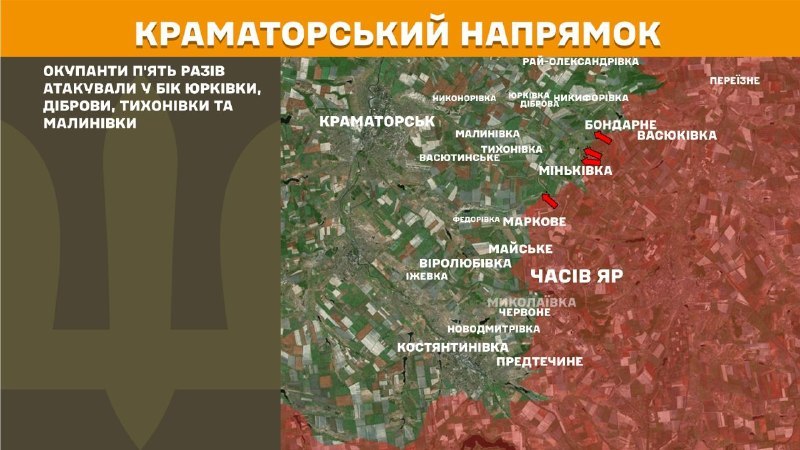 Вчера в Купянске произошли столкновения под Купянском, Подоли и Курыливкой, – сообщает Генеральный штаб Вооруженных Сил Украины.