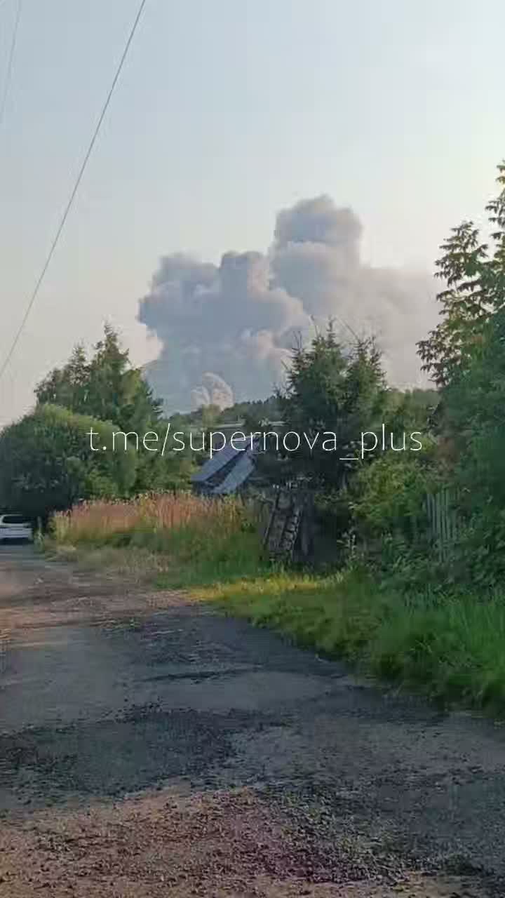 Пожар в Коледино