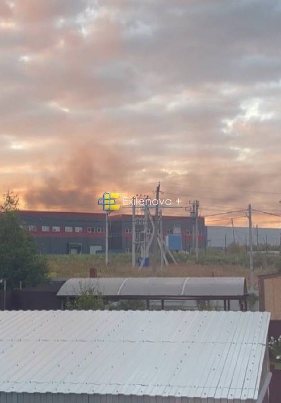 В Чехове Московской области были зафиксированы взрывы.