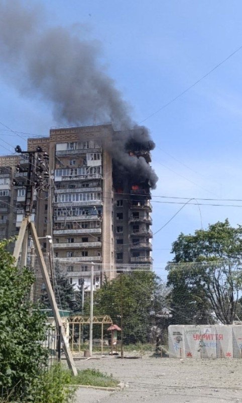 Авиаудары в Краматорске