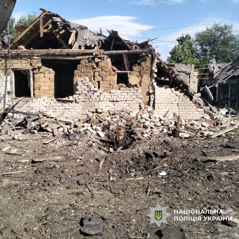 В результате российских бомбардировок Донецкой области погибли 2 человека, 7 получили ранения.