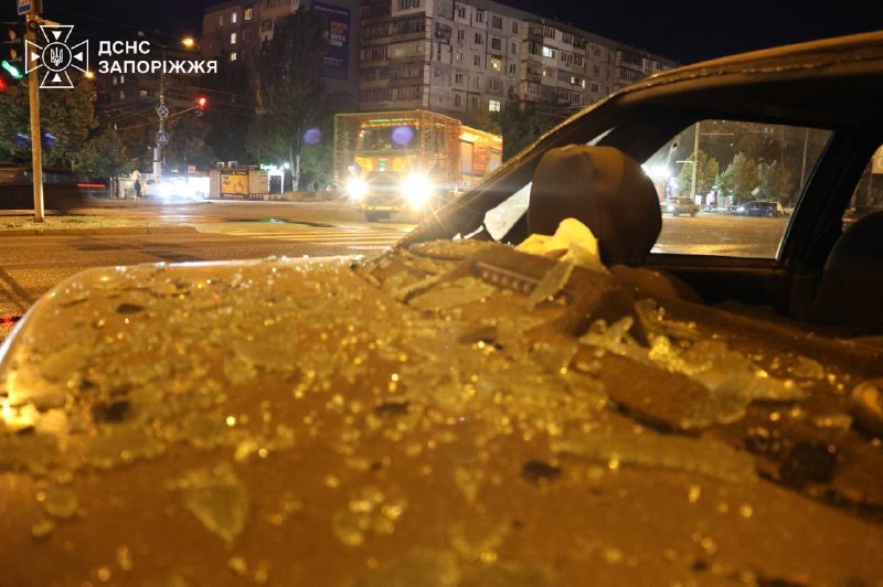 Drei Menschen wurden bei einem russischen Drohnenangriff auf einen Bus in Saporischschja verletzt.