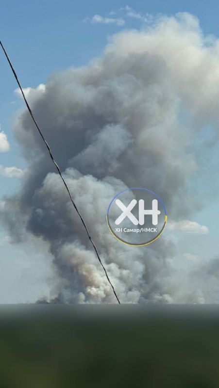 Important incendie à Samar suite à des explosions