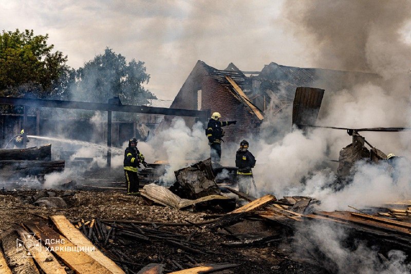 3 people wounded as result of drone strike in Rohan town of Kharkiv region