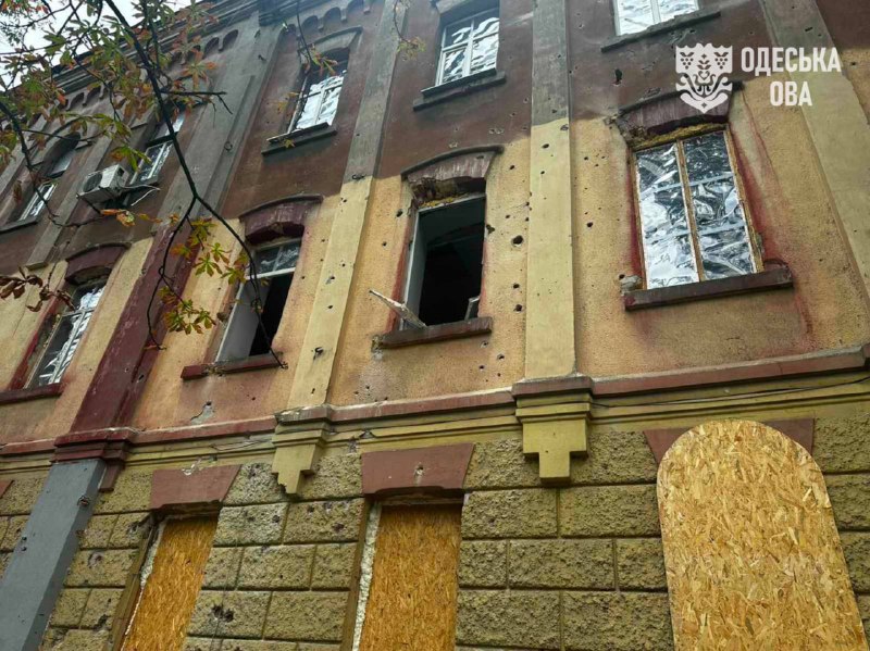 В Одессе в результате российских ударов произошли масштабные разрушения.