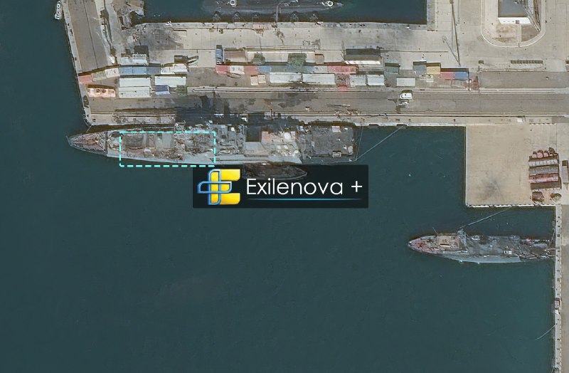 Novorossiysk. Possible strike by Neptune against Russian frigate - Admiral Essen.