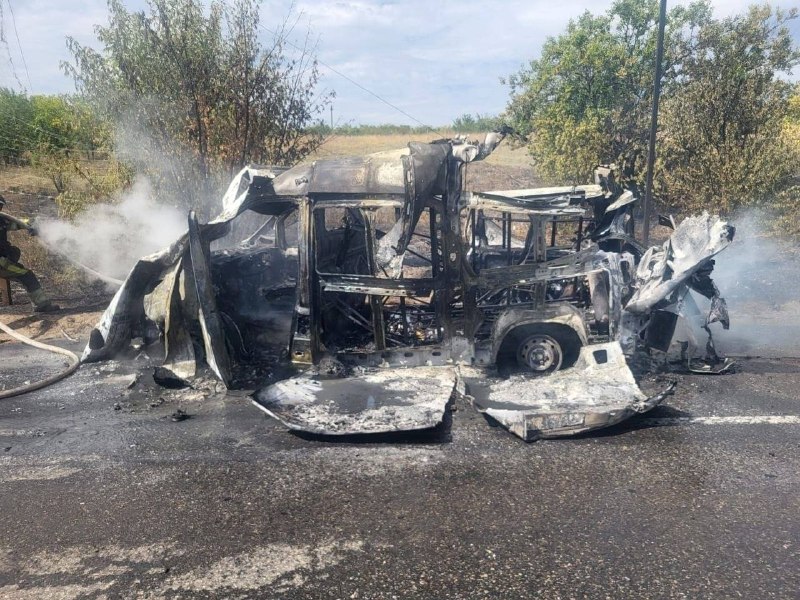 1 medic killed, 2 wounded as result of drone strike at the ambulance in Yasnohirka near Kramatorsk
