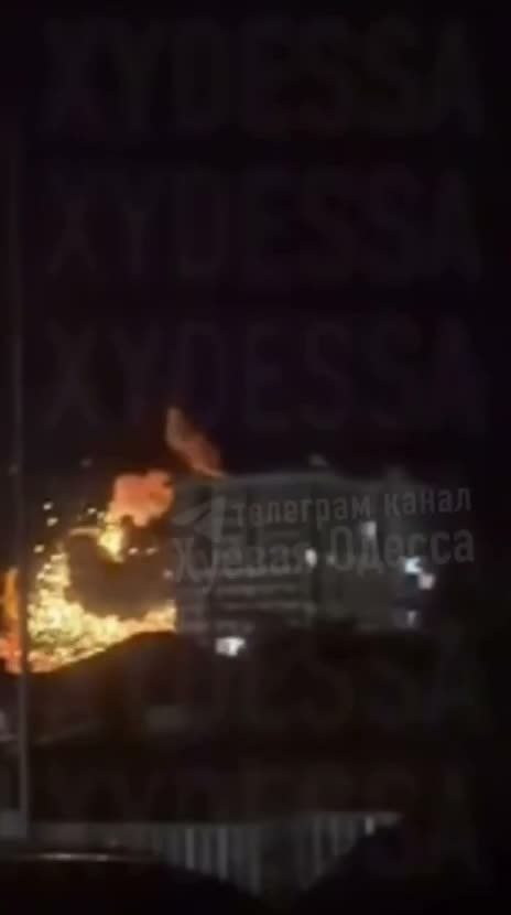 Drone hit residential house in Odesa