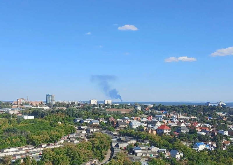Explosions were reported in Kursk