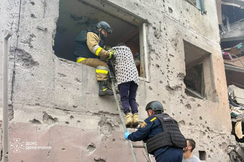 7 people wounded as result of Russian airstrike in Sloviansk