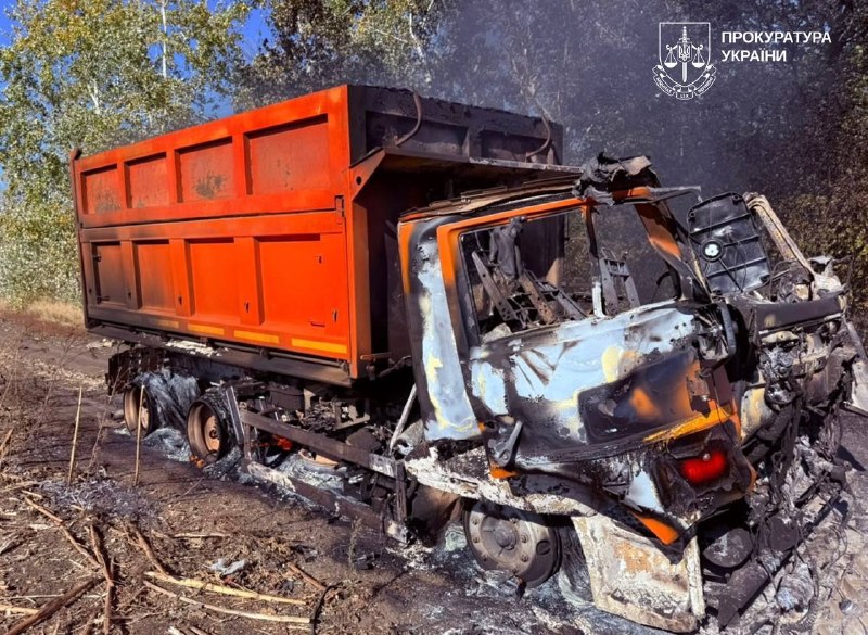 1 person killed, another wounded as result of drone strike near Chornohlazivka village of Bogodukhiv district of Kharkiv region