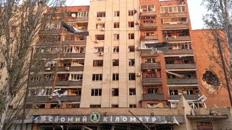 Russian aviation launched 2 FAB-250 bombs at the central part of Sloviansk